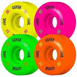 Wheels - Pink/green/blue/purple - 53mm
