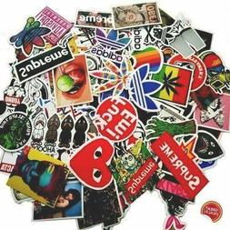 100 pcs supreme Sticker Pack&nbsp; for skateboard, laptop, car,w