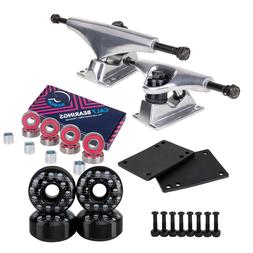 Trucks W/ 52mm 99a Graphic Wheels, Bearings, And Hardware