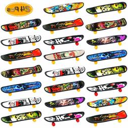 , Mini Skateboard With Pattern On Bo
