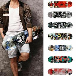 Fun Printed Complete Skateboards 9 Layer Maple Long G 06