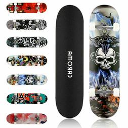 Fun Printed Complete Skateboards 9 Layer Maple Long E 06