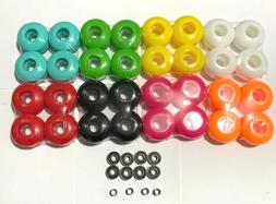 Wheels 100a +8pcs Abec9 Bearings + 4x Spacers Us Seller
