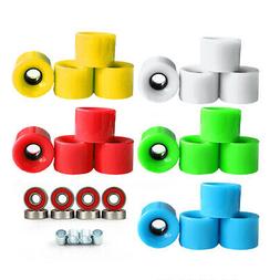 Assorted Fittings Wheels 60mm 78a With Bearings And Spacers 