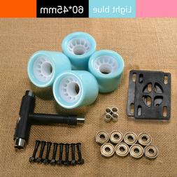 Flash Light Wheels Longboard Wear-resisting 60*45mm Bearing 