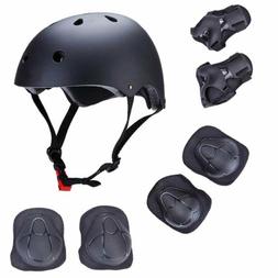 Helmet Elbow/knee/wrist Pad Combo Bmx Inline For Kids Pack P