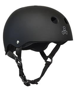 Helmet, Black Rubber/black, Medium