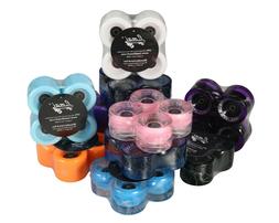 Wheels 59mm 78a Abec 9 Bearings Blank Multi Color Led