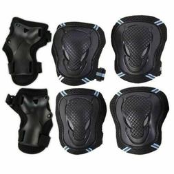 Skating Knee Elbow Wrist Pad Gear Pack Protective Guard