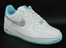 Nike Air Force 1 GS 314219 007 Girls Shoes Womens Leather Bl