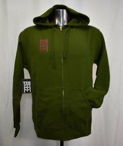 Er Brand Green Full-zip Hoodie Nwt L