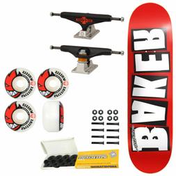 Complete Logo White 8.5" Independent, Spitfire
