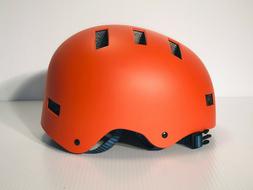 Retrospec Bicycle/Skateboard/Multi-Sport Flat Orange Helmet 