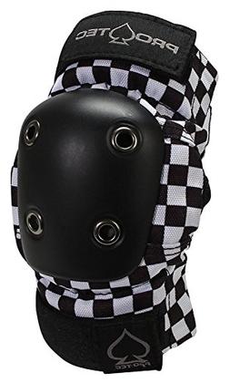 Pro-Tec Black Checker Elbow Pads Y