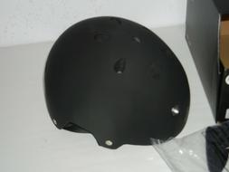 TRIPLE EIGHT BLACK S/M RUBBER DUAL CERTIFIED MULTI SPORT HEL