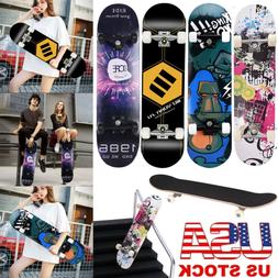 Stained Black 7.75" Skateboards, Ready To Ride New