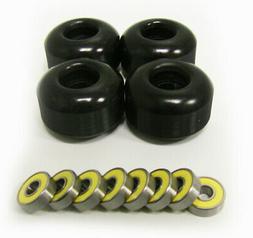 Wheels With Abec 9 Bearings 53mm Black