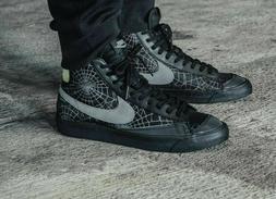 Nike Blazer Mid '77 "Halloween Spider Web" Black Gray DC1929