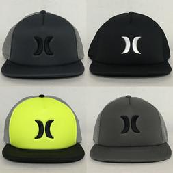 Hurley Blocked 2.0 3.0 Trucker Adjustable Snapback Hat Cap S