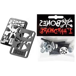 Hardware Riser Pad Kit - 1" Phillips Black/white + 1/8" Rise