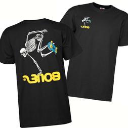 Skeleton Skate Powell Peralta T-shirt Black Skull Og S L Xl 