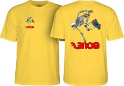 Skeleton Skateboard T Shirt Banana Large