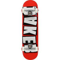 S Brand Logo Complete Skateboard - 8" X 32"