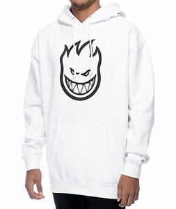 Hoodie White Black