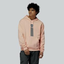 Ing Solid Pillar Hoodie Pink White Viridian