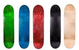 Deck Blank Maple, Black,red,green,nature,red Colors Option