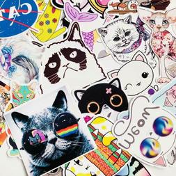 Cat Sticker Bomb Lot Pet Kitten Funny Animal Cute Vinyl Pack