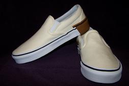 VANS Classic Slip-On  Women's Skate Shoes Classic White NWOB
