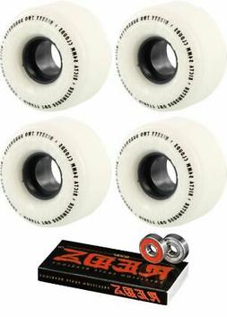 Wheels - 54mm 92a + Bearings