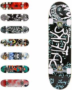 Standard 31x8 Inch With Double Kick Deck For Beginner, Kids