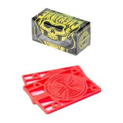 Hardware + Independent 1/8" Riser Pad Red