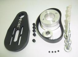 Kit Parts Pulleys And Motor Mount For 80mm Wheels