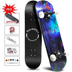 -standard Skateboard For Beginner Starter Kids Boys Girls -