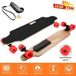 Longboard Motorized 12mph 250w Wireless Remote 24v Battery