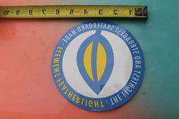 S Strongest Lightest Made Skateboarding Sticker