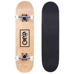 S | Complete Preassembled Blank Board | Natural Wood | Youth