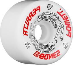 Wheels Old School Re-issue White 64mm 97a