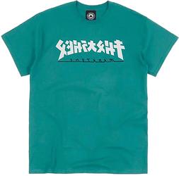 THRASHER GODZILLA brand new short sleeve T-shirt - JADE