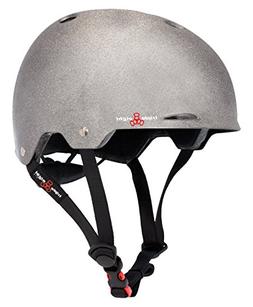 Triple Eight Gotham Helmet, Reflective Darklight, Small/Medi