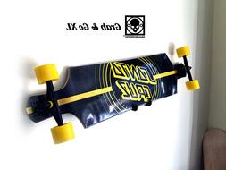 Grab & Go XL Longboard Wall Mount Hanger Rack Arbor Sector 9