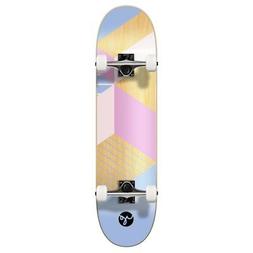 7.75" Complete - Geometric Purple