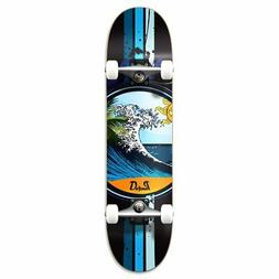 Yocaher Graphic Wave Complete Skateboard