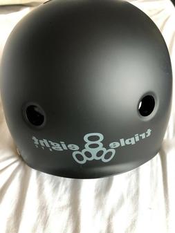 Triple Eight Helmet S/M Matte Black