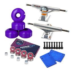 Truck Cal 7 52mm Wheels Blue Riser Pad