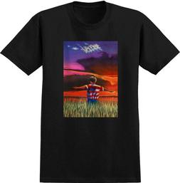 S James Kelch Flyer Men's T-shirt Black Size Xl Slick Deck E