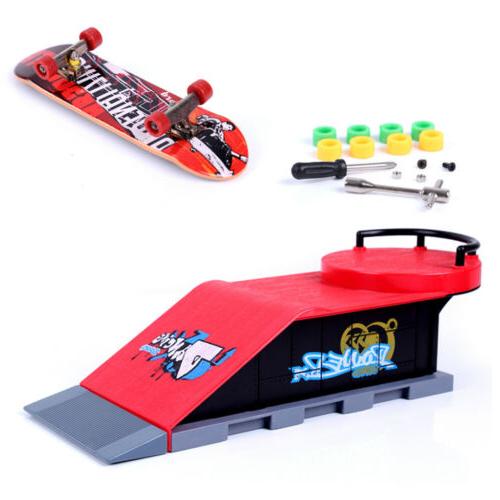 Ramp Accs Set Toy For Finger Skate Table Play Sports